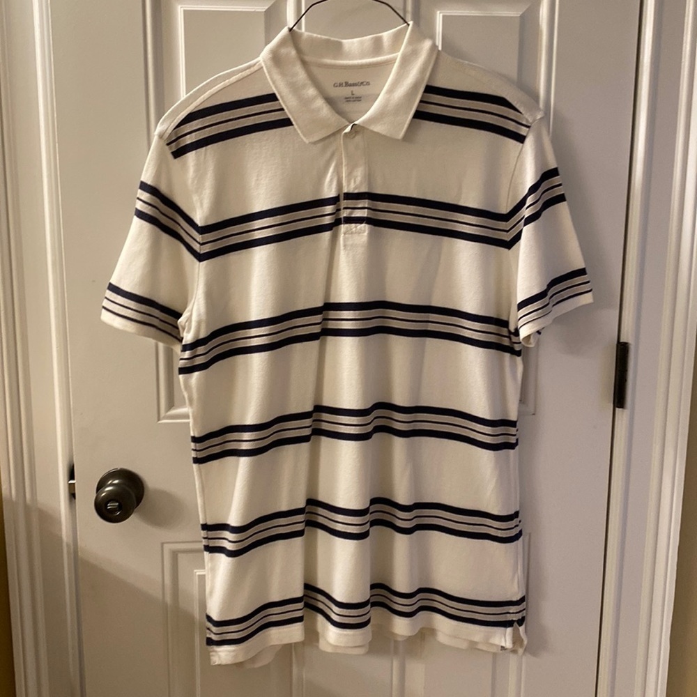 G H Bass polo shirt